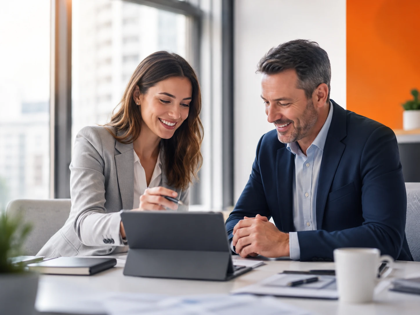 Digital insurance consultation with personal support